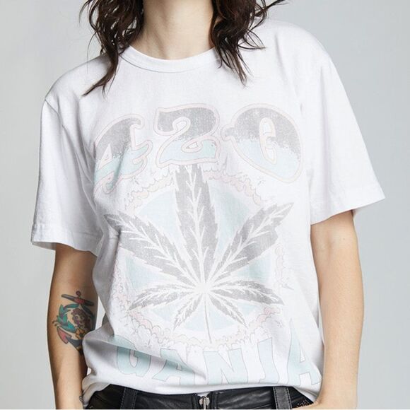 Recycled Karma - Odd People - Ganja Tee/T-Shirt - S - NWT - Picture 1 of 3